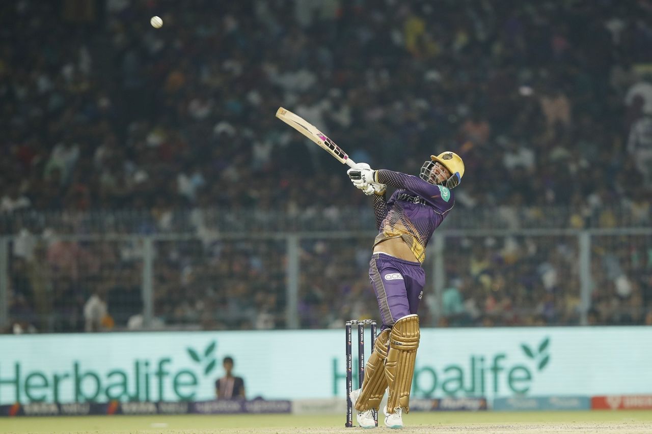 Venkatesh Iyer pulls one away, Kolkata Knight Riders vs Rajasthan Royals, IPL 2023, Kolkata, May 11, 2023