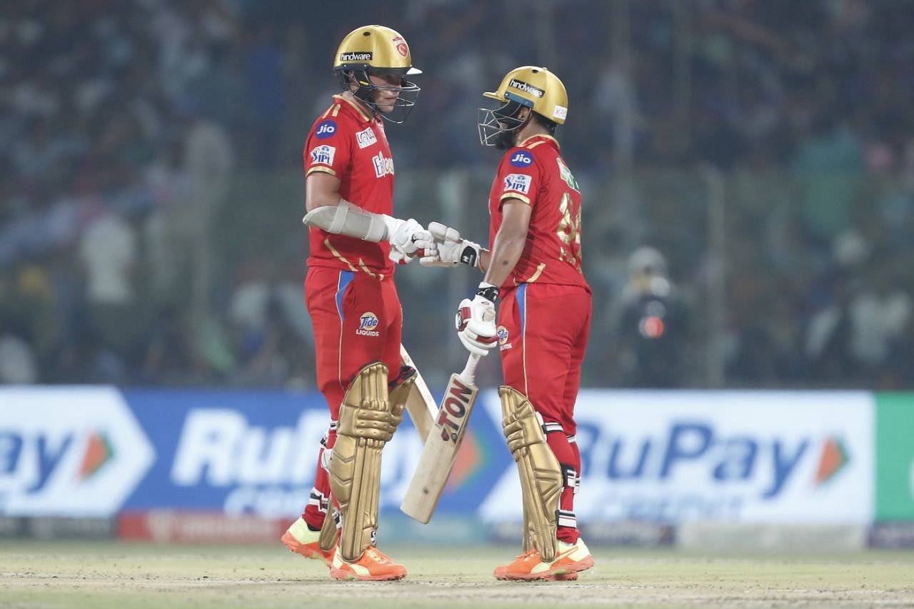 Sam Curran and Prabhsimran Singh put up a 72-run stand, Delhi Capitals vs Punjab Kings, IPL 2023, Delhi, May 13, 2023