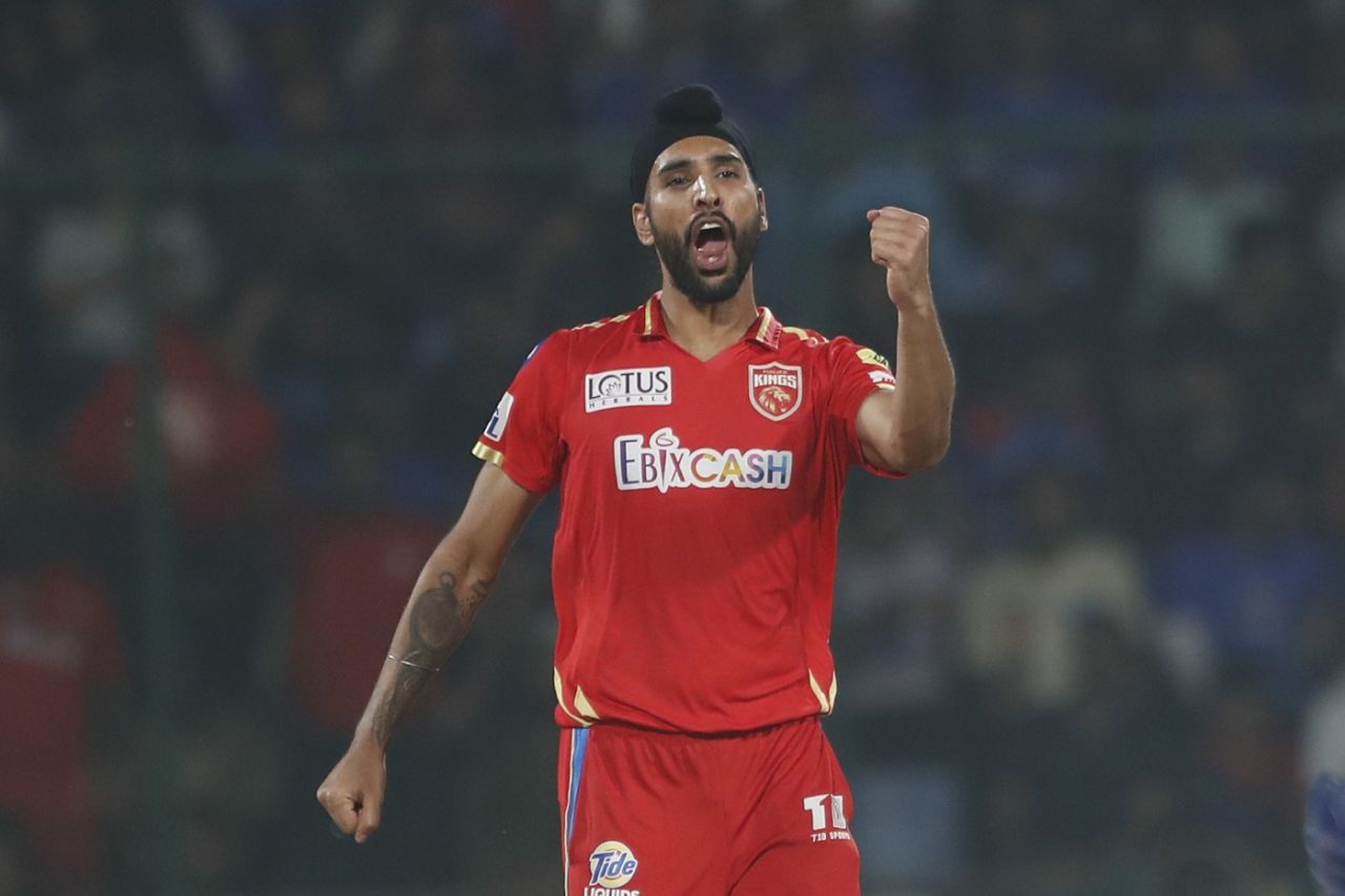 Harpreet Brar bowled Manish Pandey for a duck, Delhi Capitals vs Punjab Kings, IPL 2023, Delhi, May 13, 2023