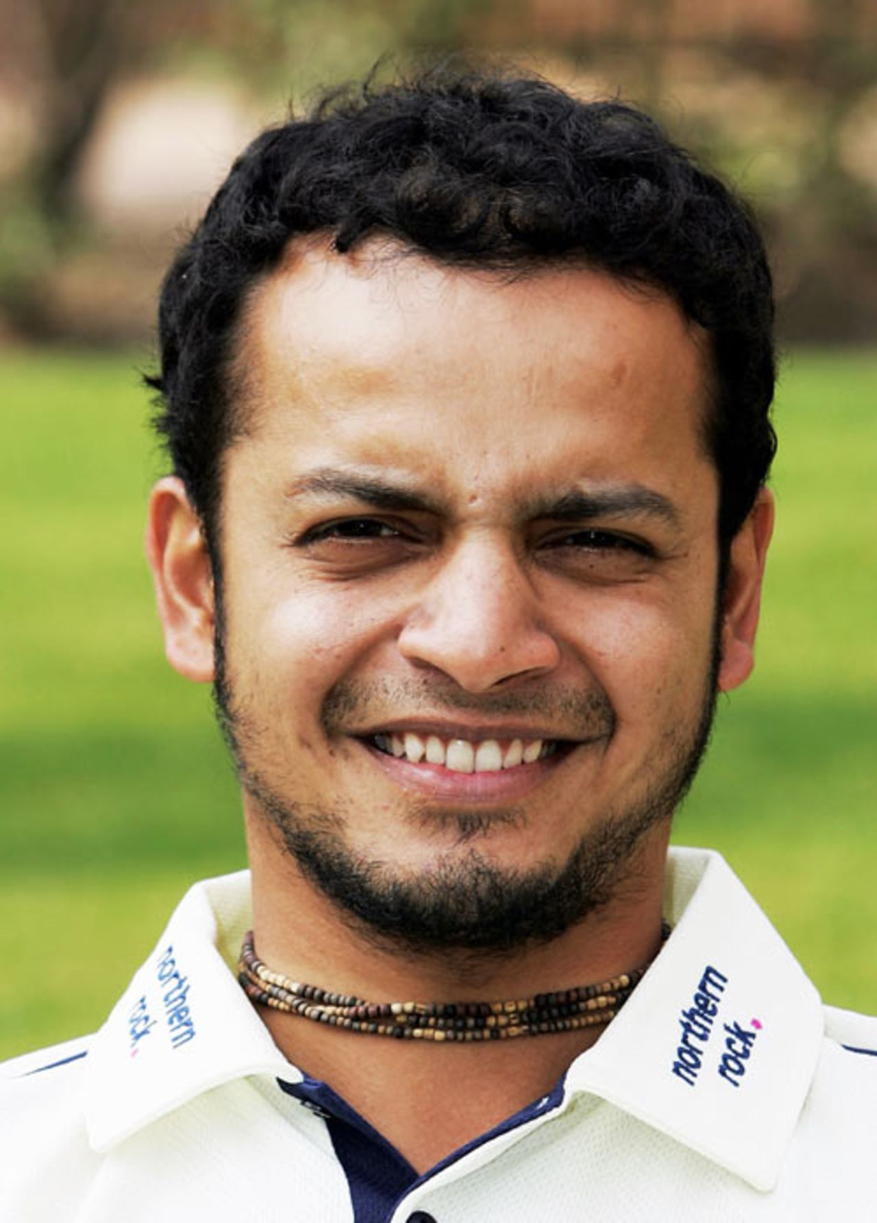 Murali Kartik in Middlesex colours
