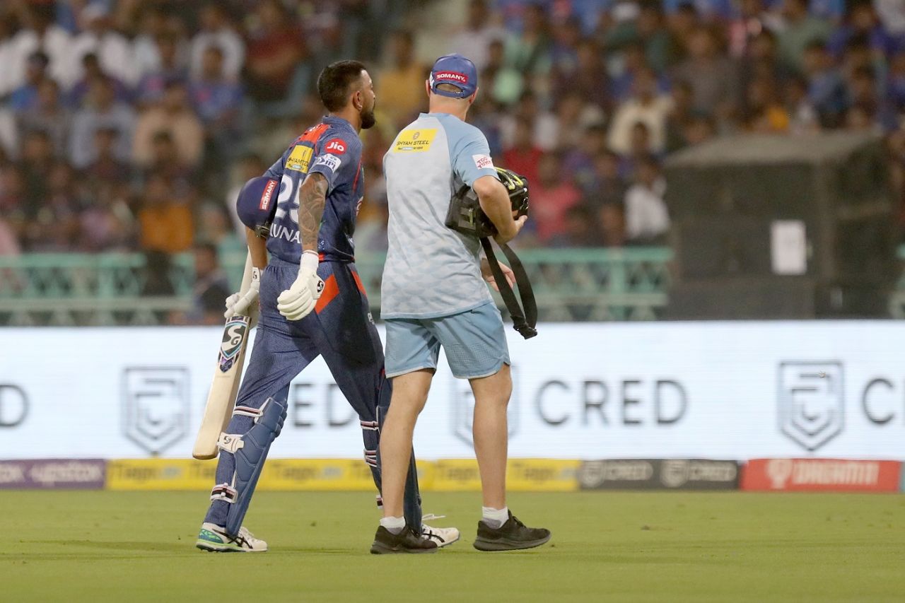 Krunal Pandya retired hurt, Lucknow Super Giants vs Mumbai Indians, IPL 2023, Lucknow, May 16, 2023