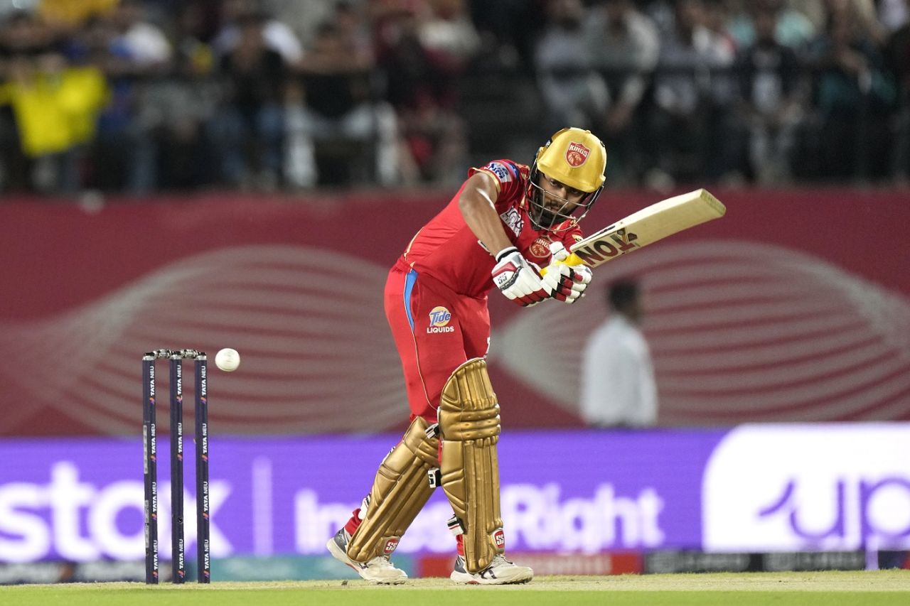 Atharva Taide hit three fours and a six in his stay, Punjab Kings vs Rajasthan Royals, IPL 2023, Dharamsala, May 19, 2023