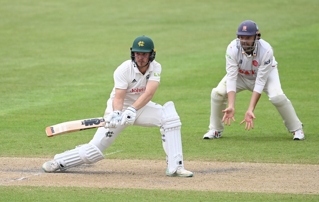 Matthew Montgomery scored a century, Nottinghamshire vs Essex, County Championship, Division One, Trent Bridge, May 19, 2023