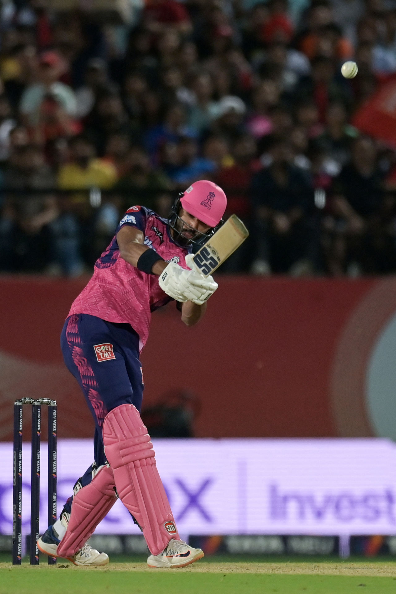 Devdutt Padikkal scored quickly, sending mishits for sixes along the way, Punjab Kings vs Rajasthan Royals, IPL 2023, Dharamsala, May 19, 2023