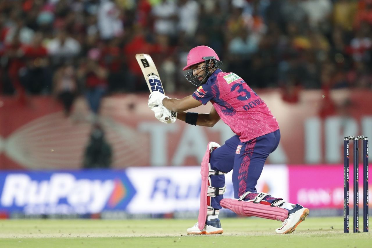 Devdutt Padikkal was into his stride from the get-go, Punjab Kings vs Rajasthan Royals, IPL 2023, Dharamsala, May 19, 2023
