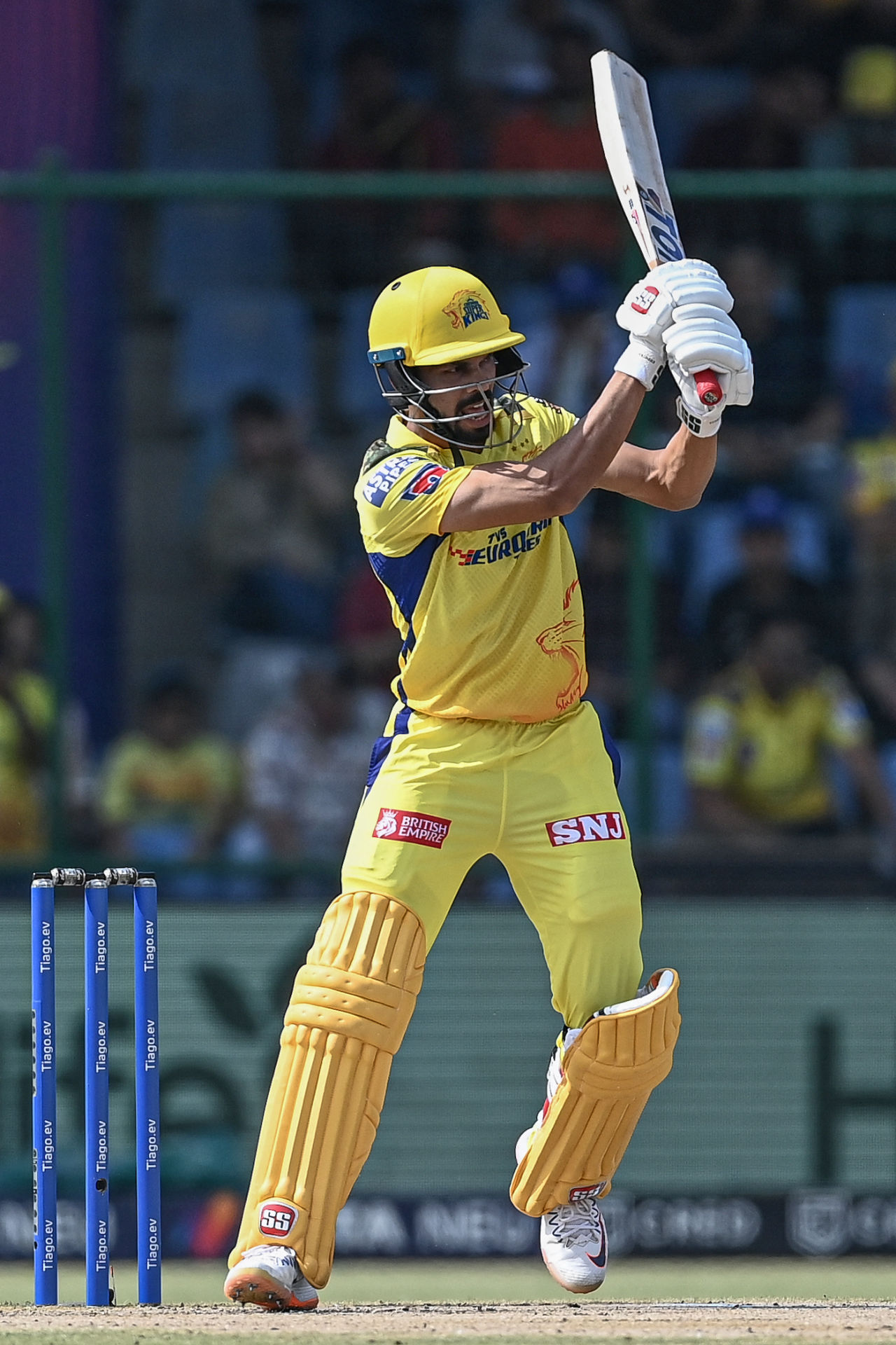 Ruturaj Gaikwad played his part in giving CSK a strong start, Delhi Capitals vs Chennai Super Kings, IPL 2023, Delhi, May 20, 2023