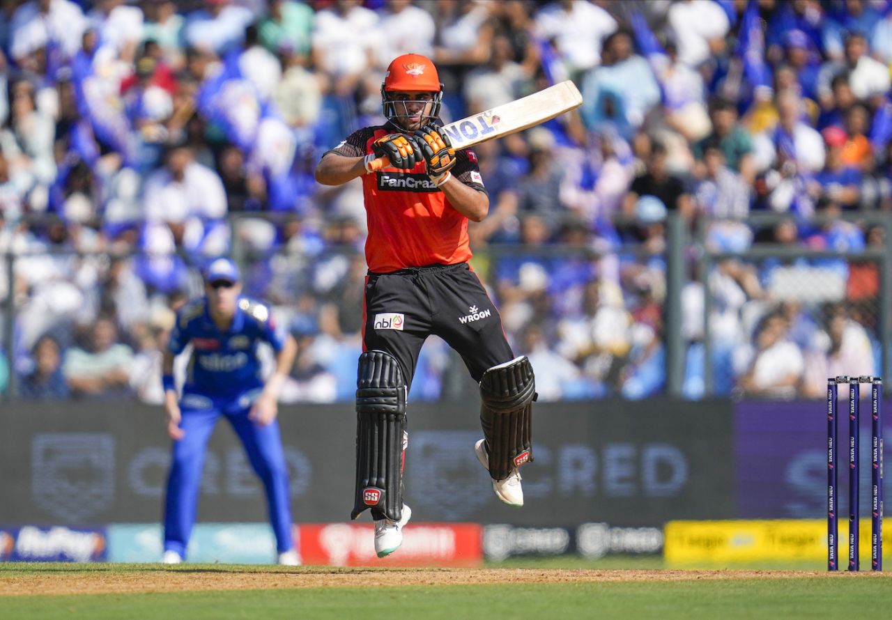 Vivrant Sharma impressed in his first innings of the season, Mumbai Indians vs Sunrisers Hyderabad, IPL 2023, Mumbai, May 21, 2023