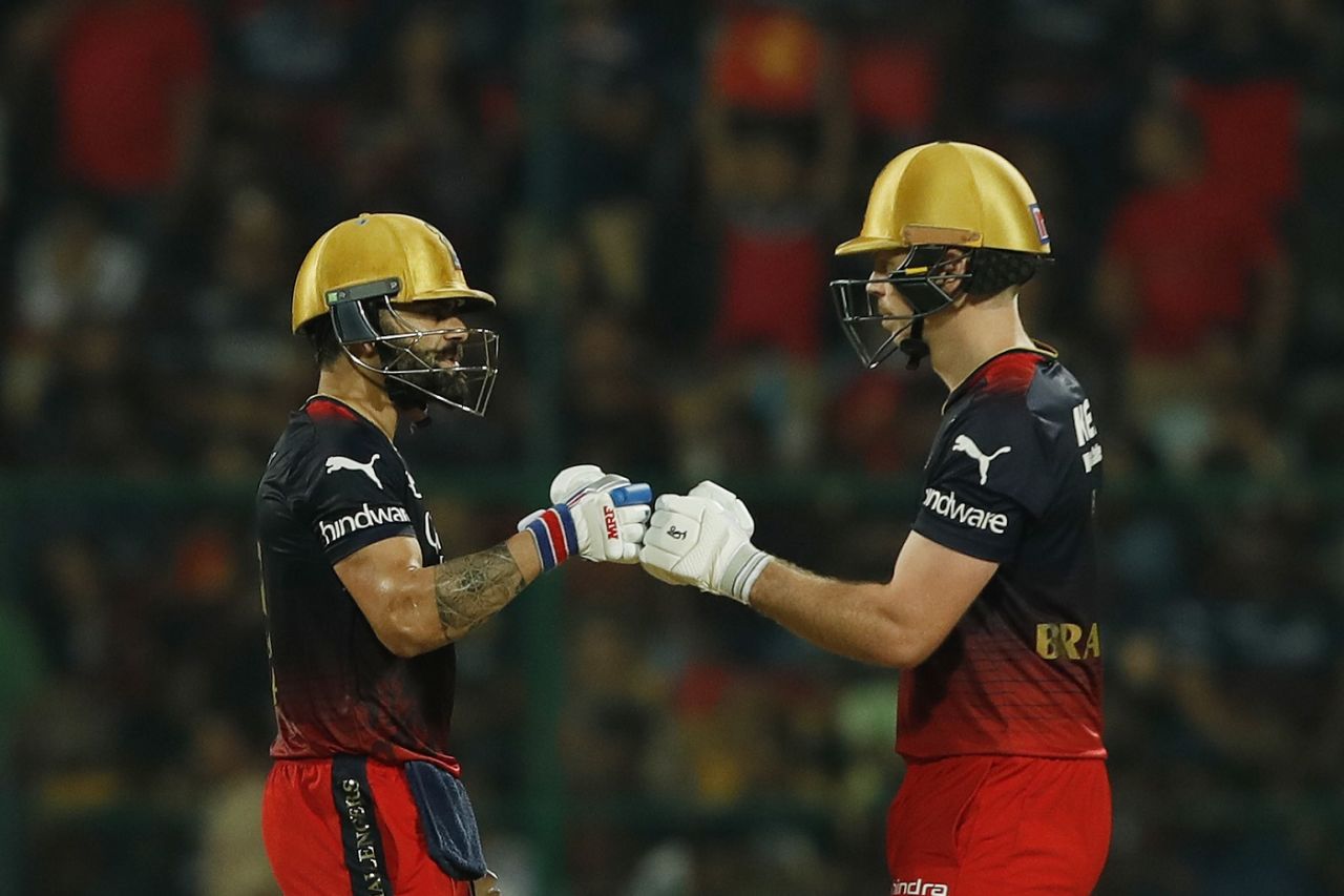 Virat Kohli and Michael Bracewell rebuilt for RCB, Royal Challengers Bangalore vs Gujarat Titans, IPL 2023, Bengaluru, May 21, 2023