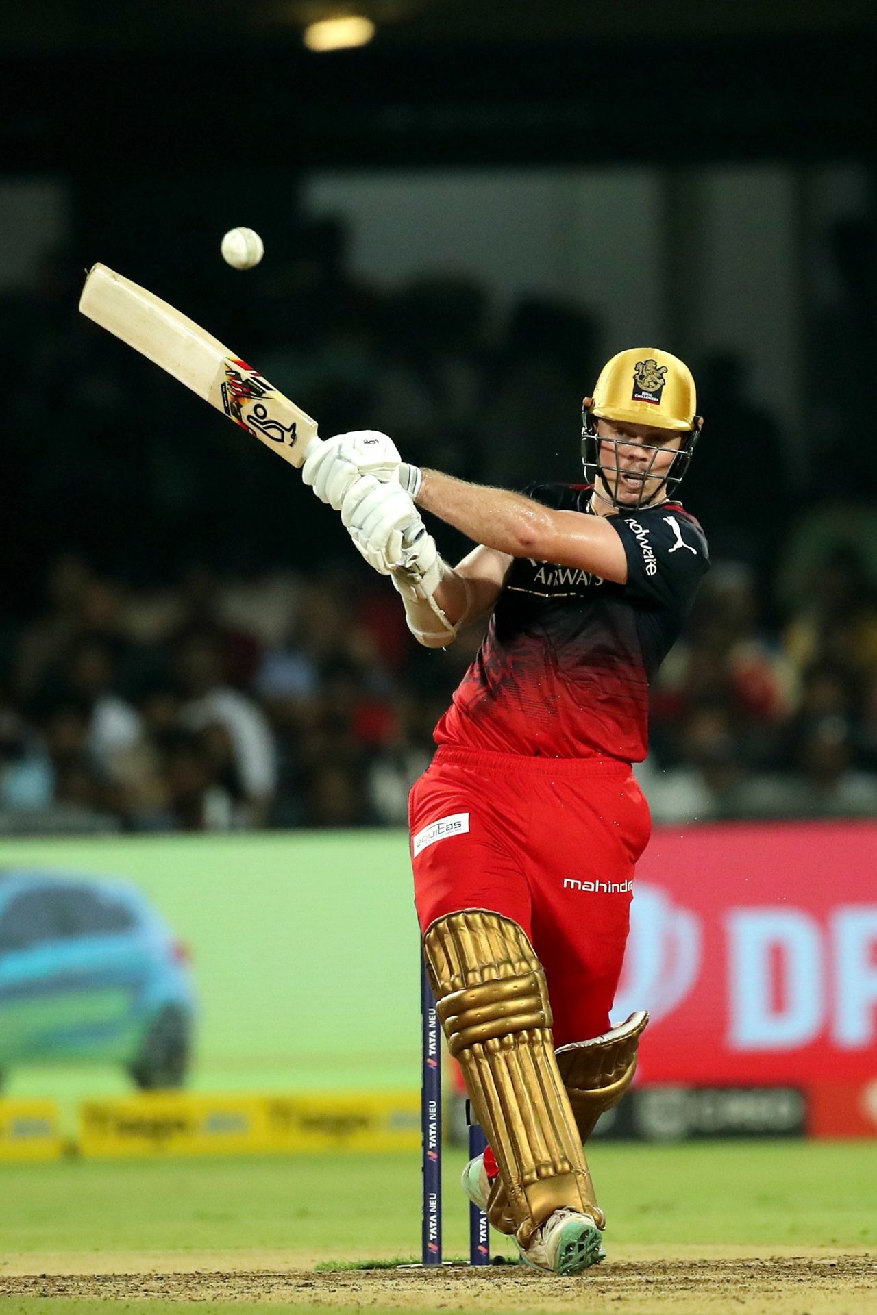 Michael Bracewell pulls one away, Royal Challengers Bangalore vs Gujarat Titans, IPL 2023, Bengaluru, May 21, 2023 