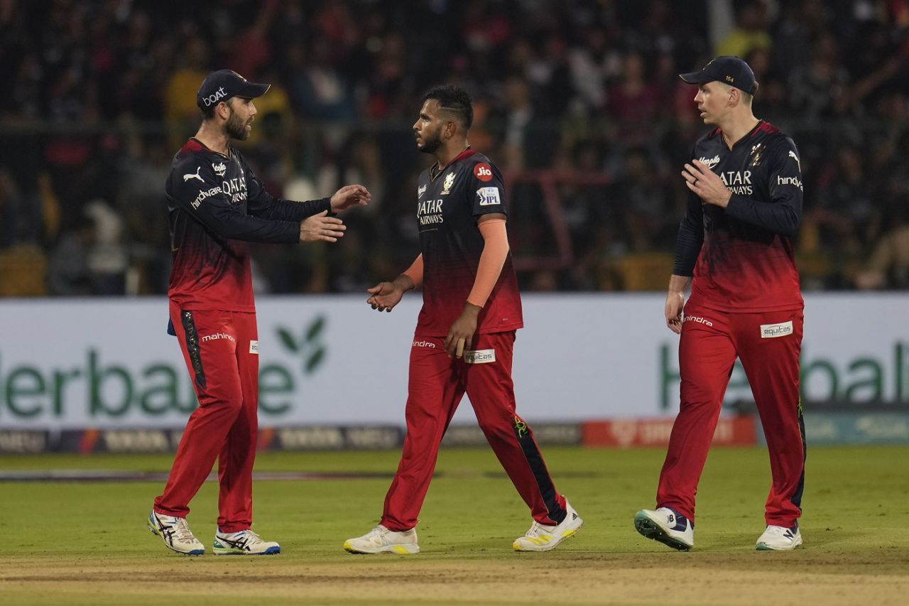 Vijaykumar Vyshak ended the Shubman Gill-Vijay Shankar stand, Royal Challengers Bangalore vs Gujarat Titans, IPL 2023, Bengaluru, May 21, 2023 