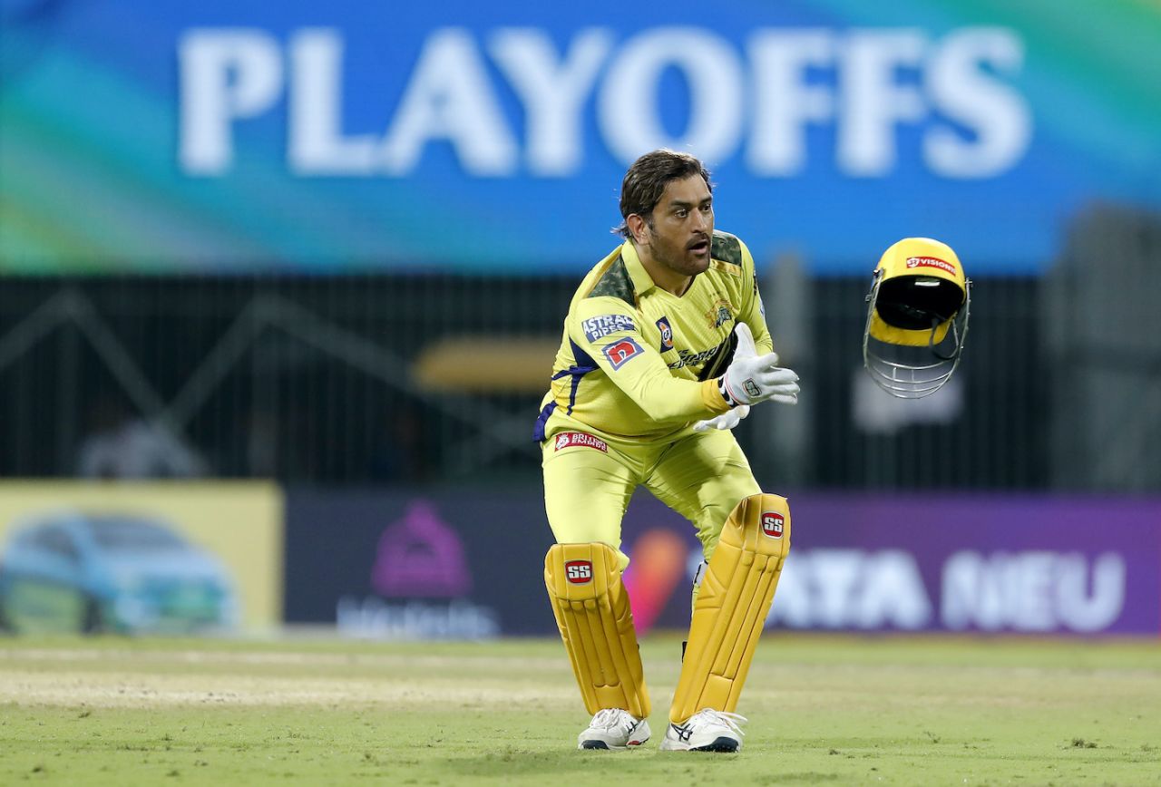 MS Dhoni is seldom far from a catch, Gujarat Titans vs Chennai Super Kings, Qualifier 1, IPL 2023, May 23, 2023