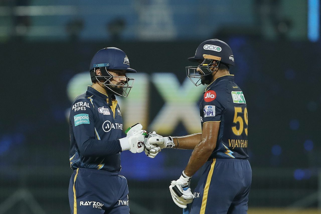 Rashid Khan and Vijay Shankar added a 38-run stand, Gujarat Titans vs Chennai Super Kings, Qualifier 1, IPL 2023, May 23, 2023