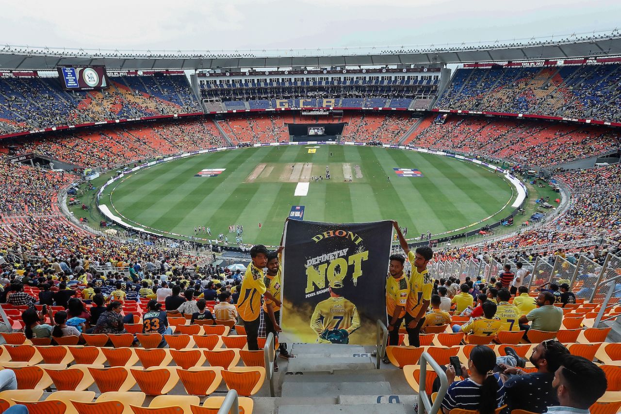 Will MS Dhoni retire after IPL 2023? His fans are doing their bit to ensure he doesn't, Chennai Super Kings vs Gujarat Titans, IPL 2023 final, Ahmedabad, May 28, 2023