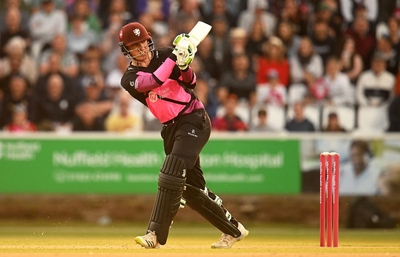 Tom Banton's half-century propelled the chase, Somerset vs Glamorgan, Vitality Blast, South Group, Taunton, May 28, 2023