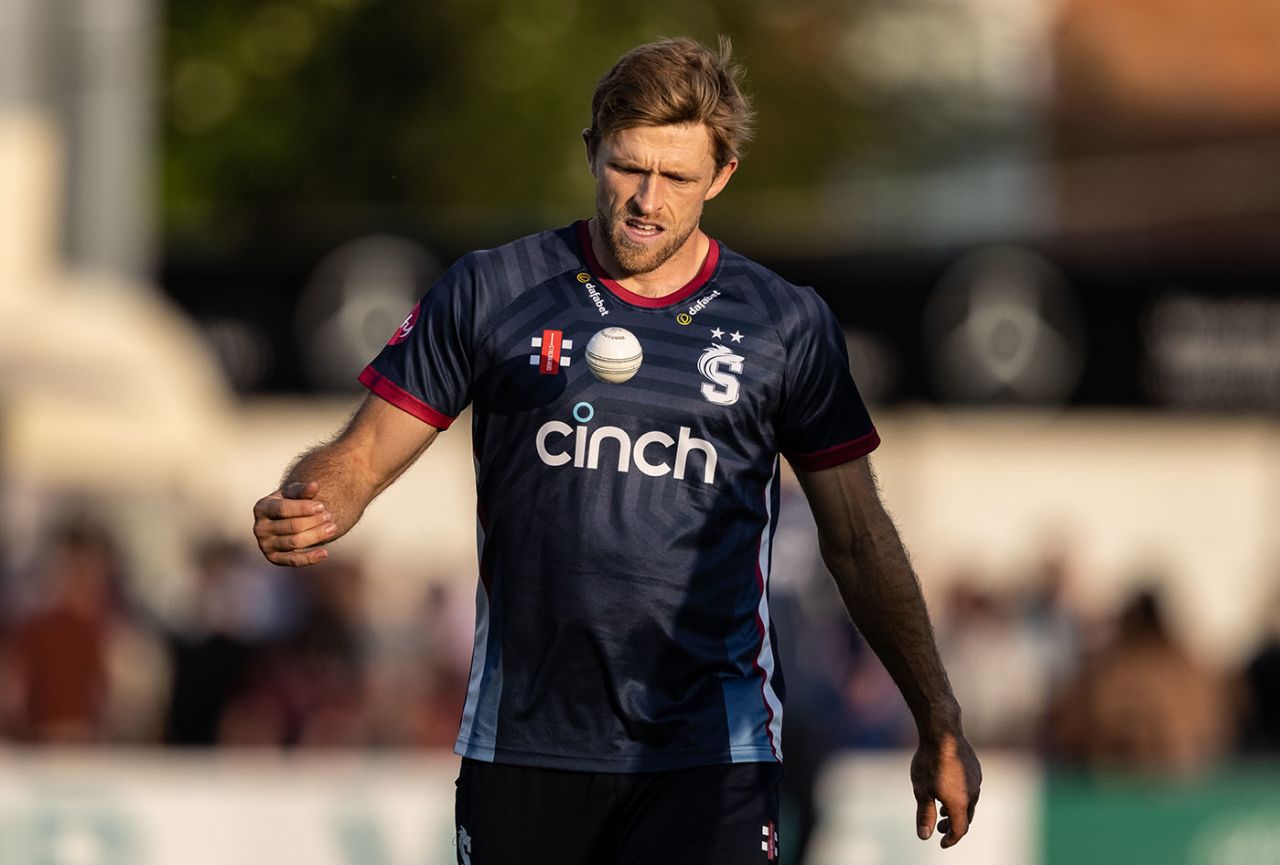 David Willey is back at Northamptonshire after a stint at Yorkshire, May 26, 2023