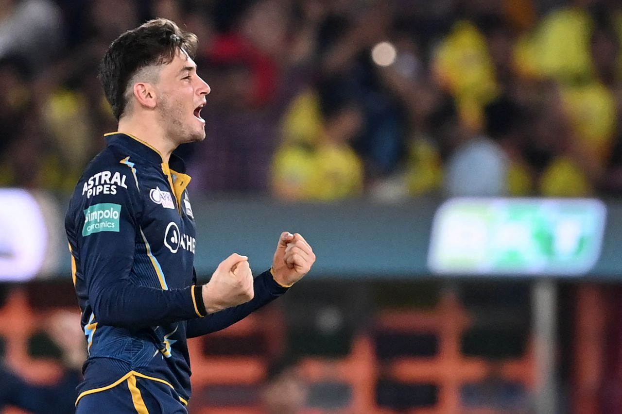 Noor Ahmad was the best of the Titans spinners on show, Chennai Super Kings vs Gujarat Titans, IPL 2023 final, Ahmedabad, May 29, 2023