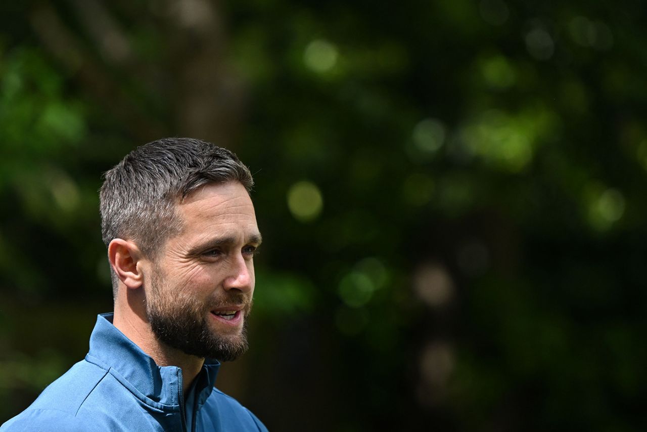 Chris Woakes speaks to the media at Lord's, England vs Ireland, Only Men's Test, Lord's, May 30, 2023