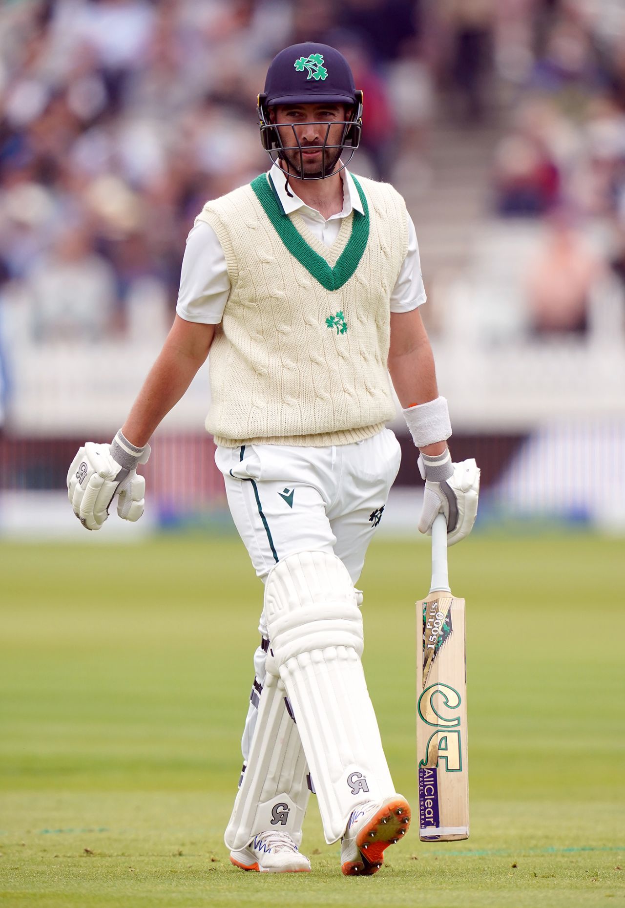 Andy Balbirnie edged to second slip for a duck, England vs Ireland, only Test, Lord's, 1st day, June 1, 2023