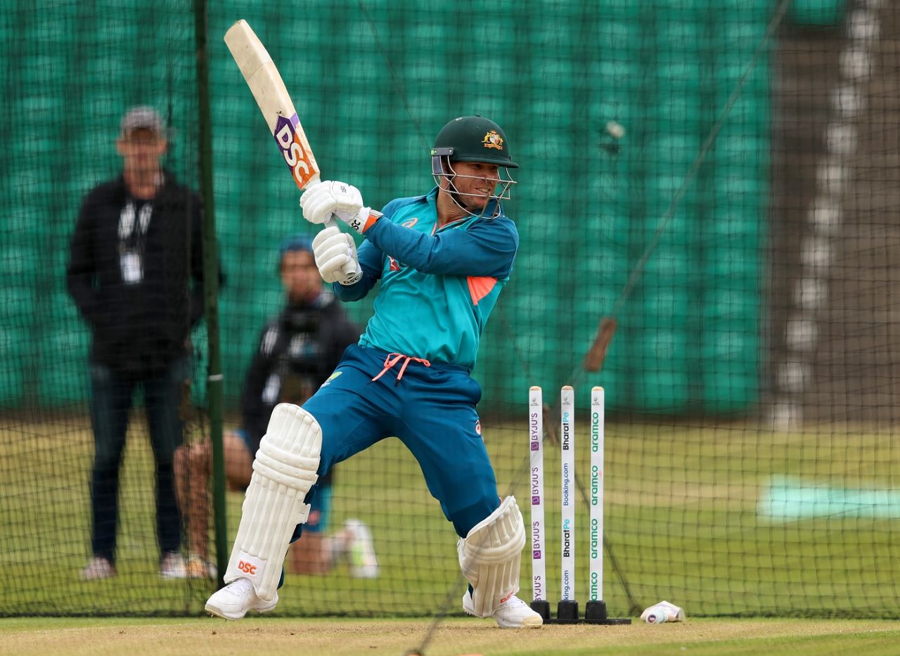 David Warner gets cracking as Australia get ready for the WTC final, Beckenham, June 1 2023