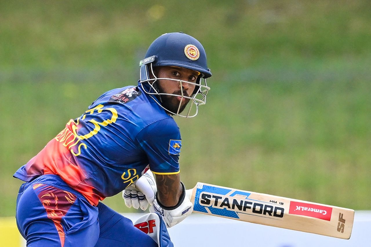 Kusal Mendis scored his 21st half-century, Sri Lanka vs Afghanistan, 2nd ODI, Hambantota, June 4, 2023
