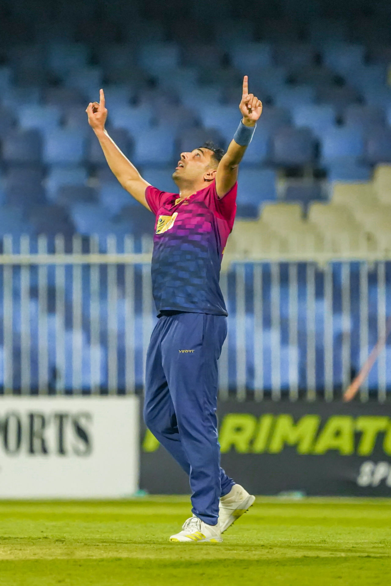 Zahoor Khan made the first breakthrough of the innings, UAE vs West Indies, 1st ODI, Sharjah, June 4, 2023