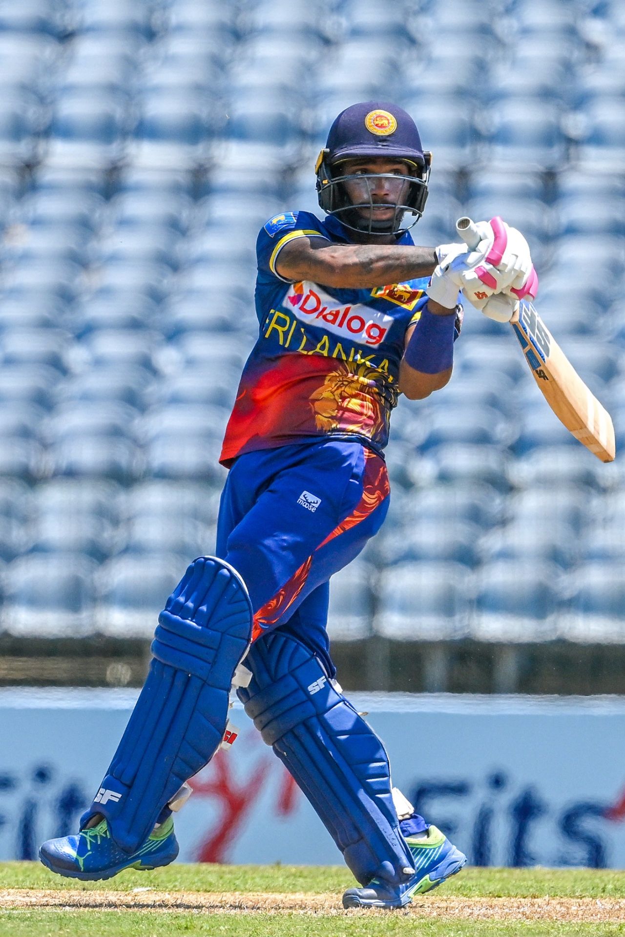 Pathum Nissanka pulls with a swivel, Sri Lanka vs Afghanistan, 3rd ODI, Hambantota, June 7, 2023