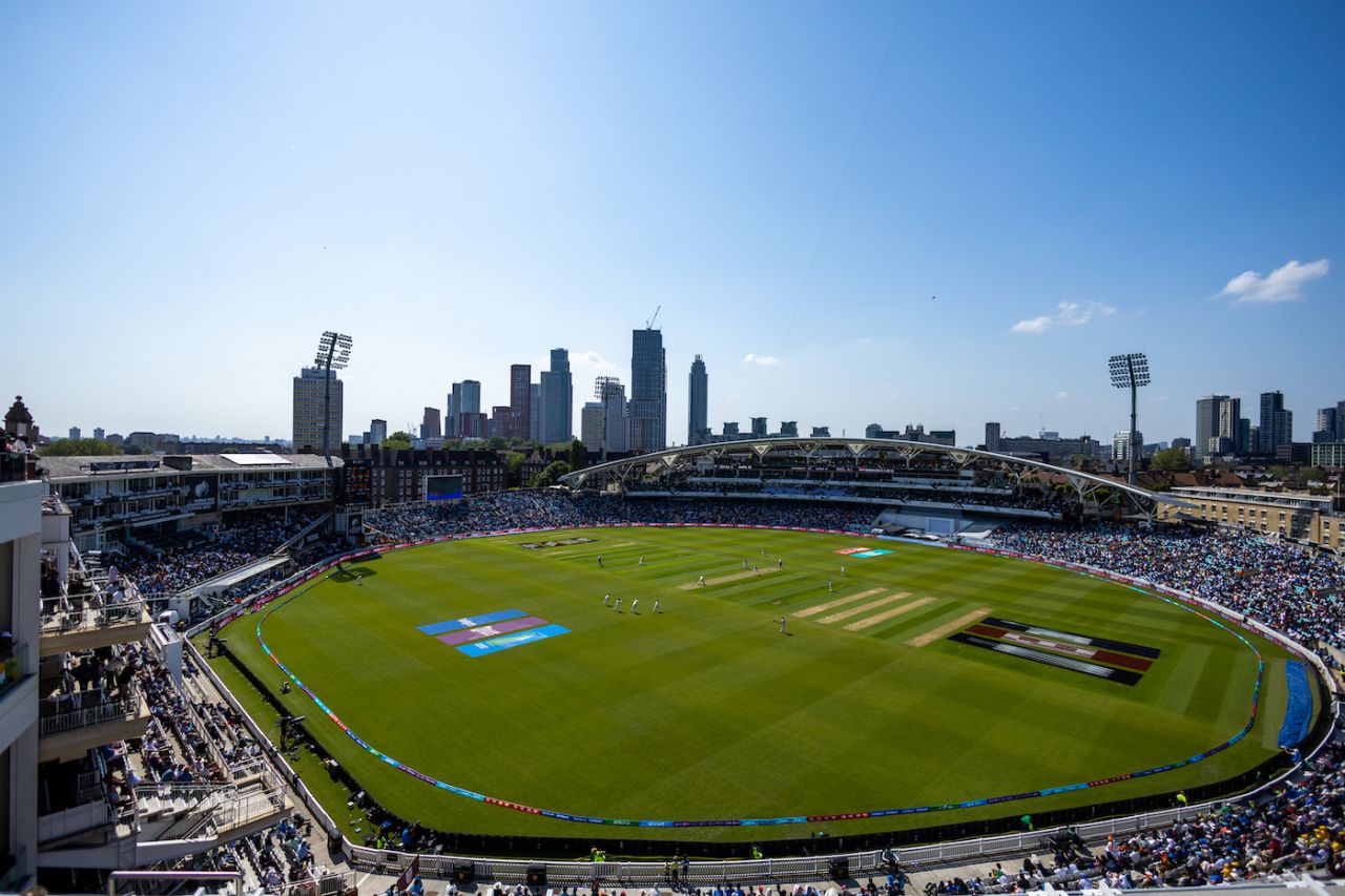 South London offered the perfect weather for cricket on the opening day of the final, Australia vs India, WTC final, day 1, London, June 7, 2023 