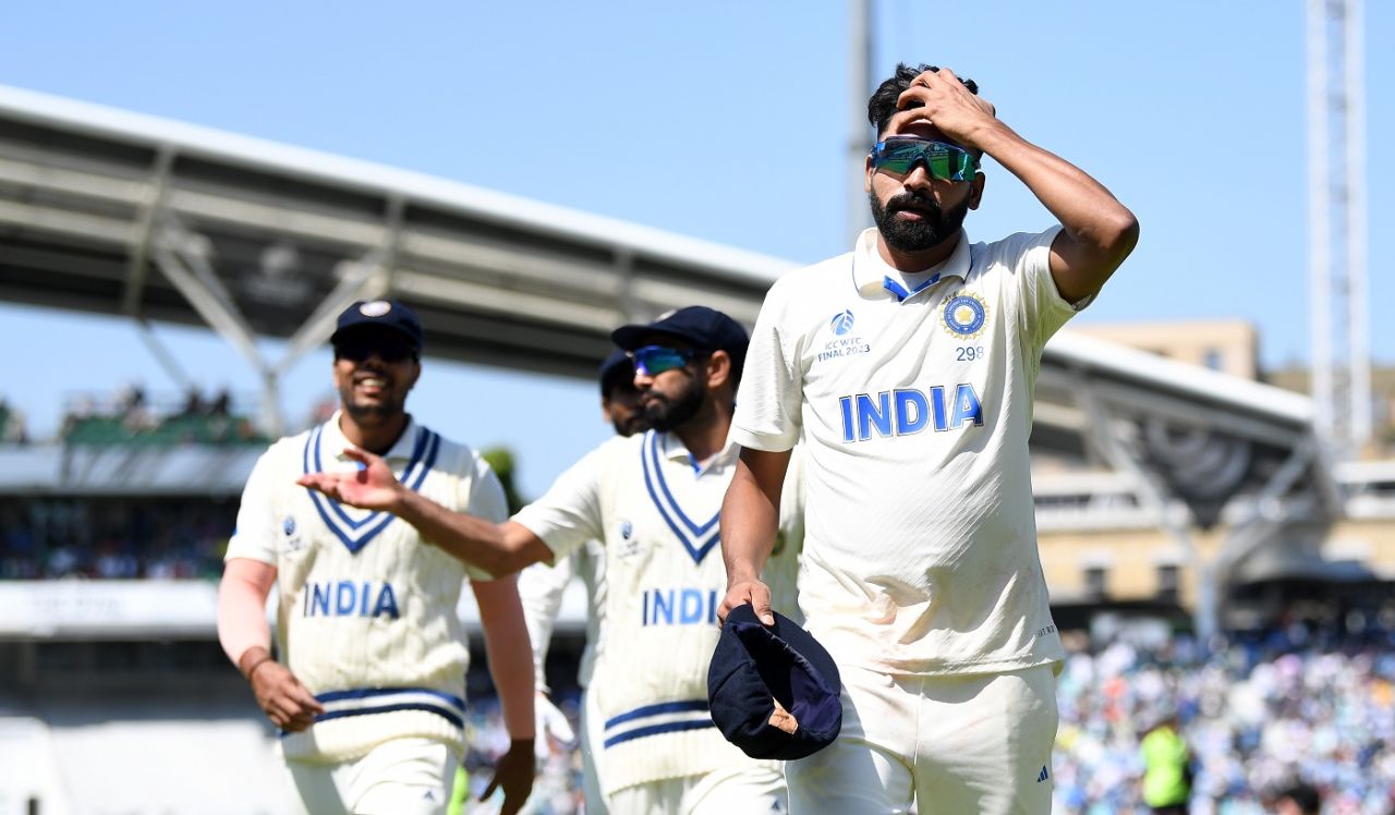Mohammed Siraj took four wickets in the first innings, Australia vs India, WTC final, 2nd day, The Oval, London, June 8, 2023