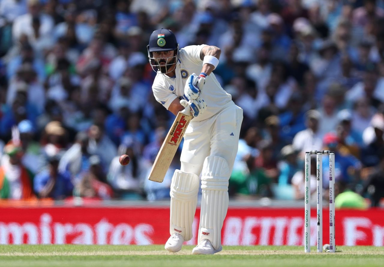 Virat Kohli started off watchfully, Australia vs India, WTC final, second day, The Oval, London, June 8, 2023