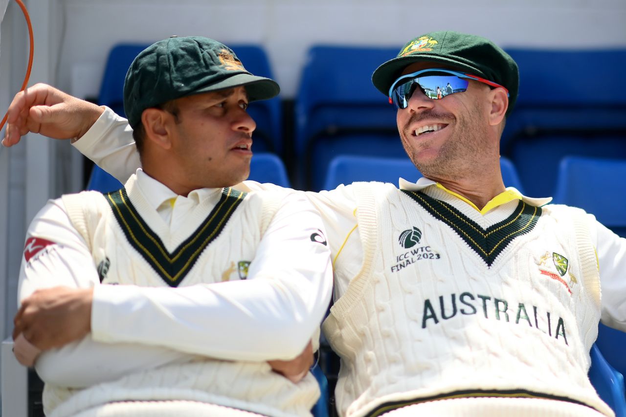 Usman Khawaja and David Warner open up with each other, Australia vs India, WTC final, third day, The Oval, London, June 9, 2023