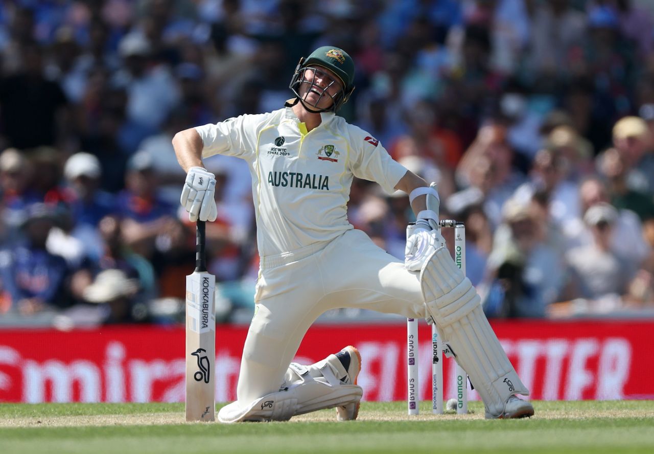 Marnus Labuschagne's smile wasn't wiped off by body blows, Australia vs India, WTC final, 3rd day, The Oval, London, June 9, 2023 
