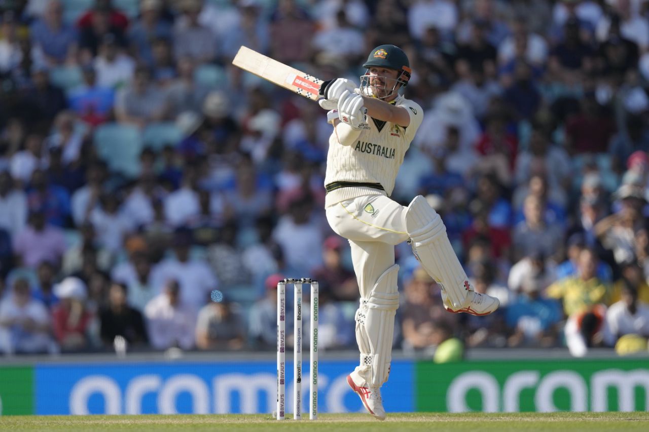 Travis Head was welcomed with many a short ball, Australia vs India, WTC final, 3rd day, The Oval, London, June 9, 2023