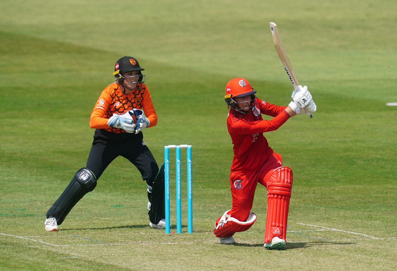 Fi Morris top-scored for Thunder, Southern Vipers vs Thunder, Charlotte Edwards Cup eliminator, New Road, June 10, 2023