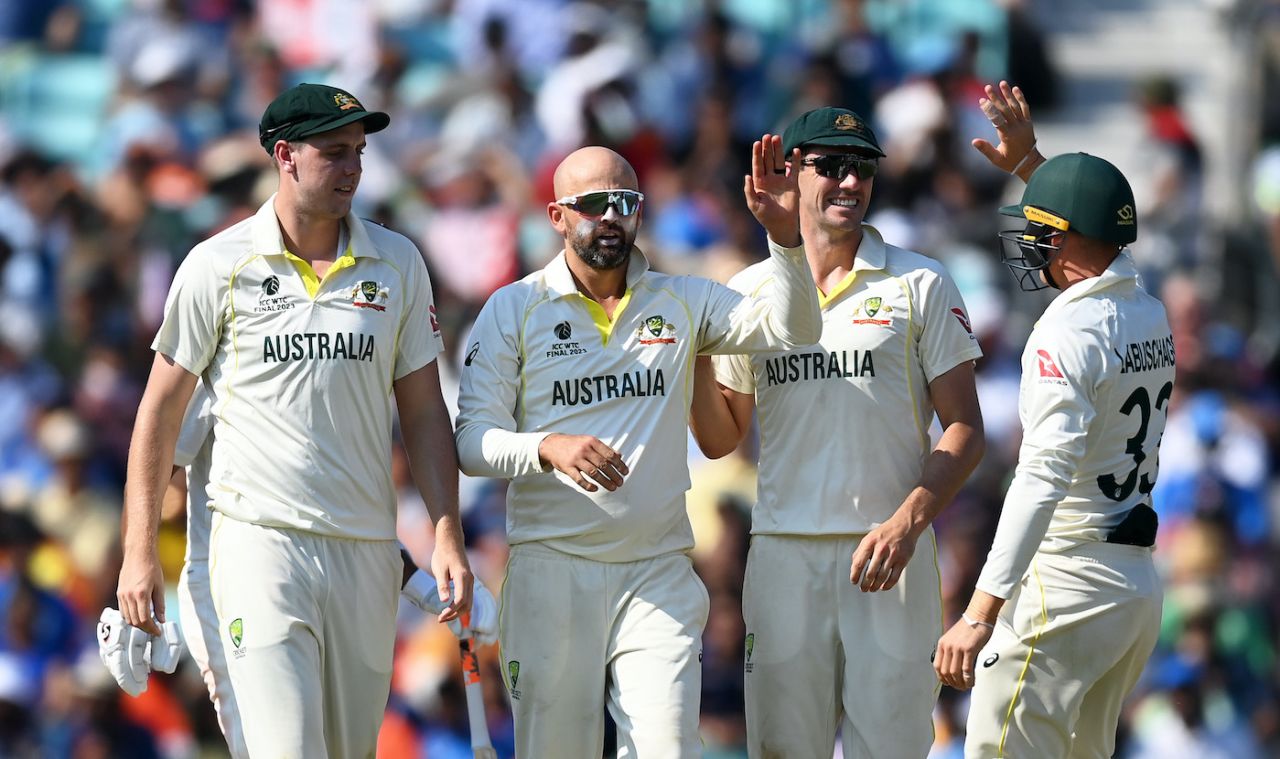 Nathan Lyon struck in his first over, Australia vs India, WTC final, 4th Day, The Oval, London, June 10, 2023