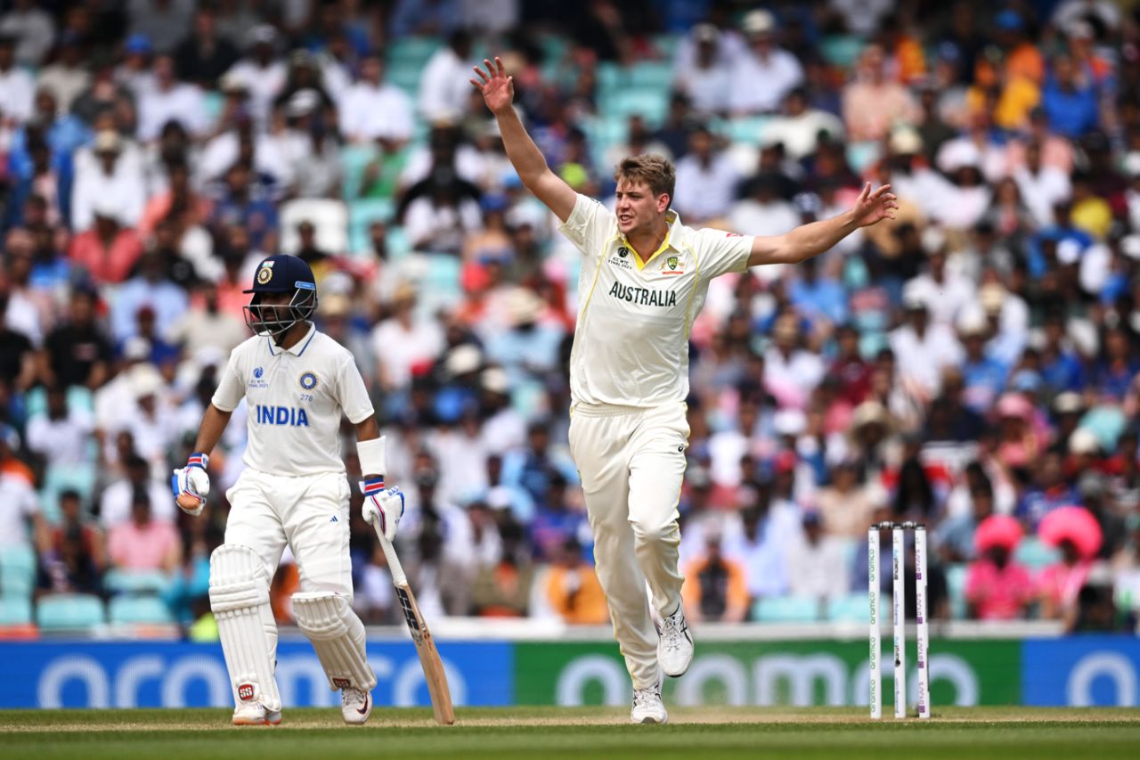 Cameron Green appeals, Australia vs India, WTC final, fifth day, The Oval, London, June 11, 2023