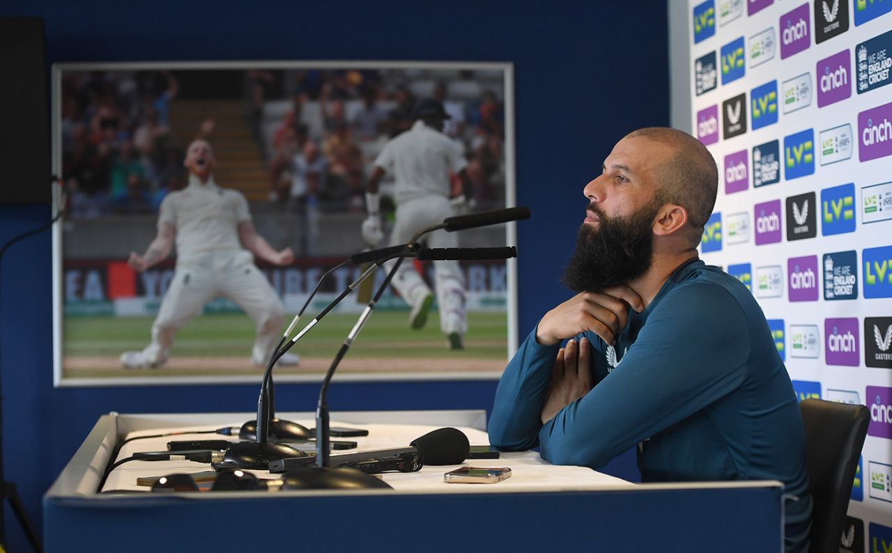 Moeen Ali speaks to the media, England training, England vs Australia, The Men's Ashes, 1st Test, Edgbaston, June 13, 2023