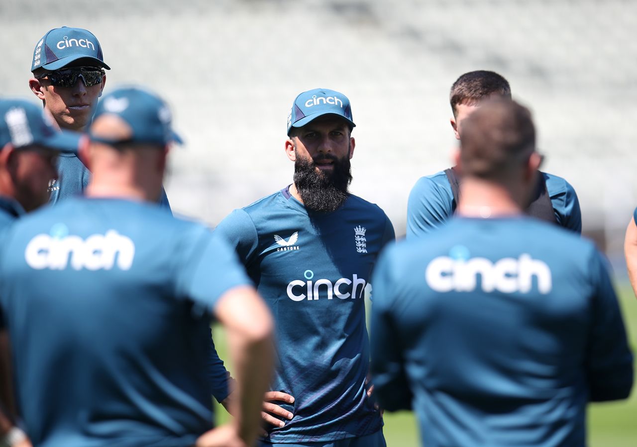 Moeen Ali was back with the England Test squad, England training, England vs Australia, The Men's Ashes, 1st Test, Edgbaston, June 13, 2023