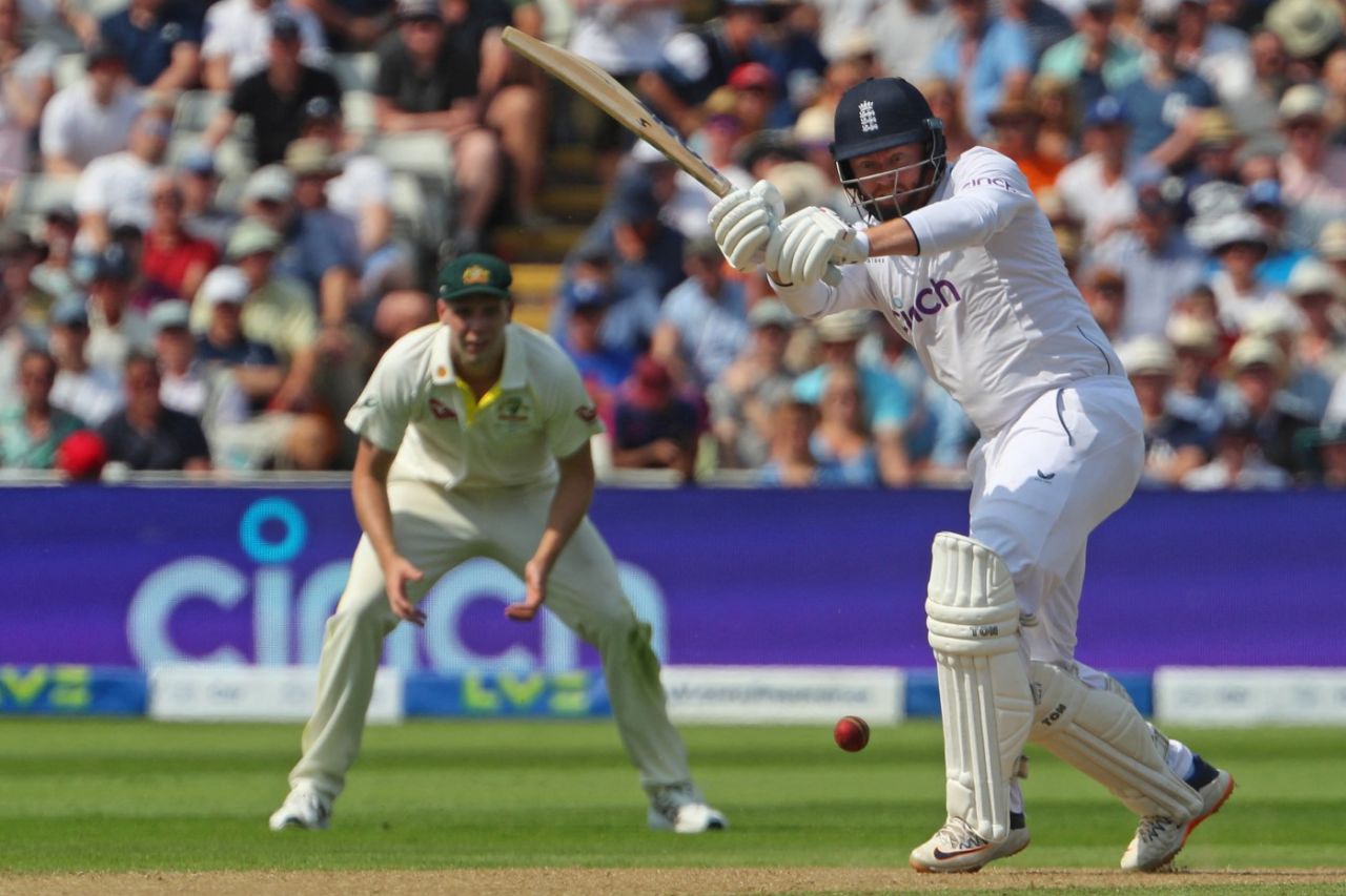 Jonny Bairstow whips through midwicket, England vs Australia, 1st Ashes Test, Edgbaston, 1st day, June 16, 2023