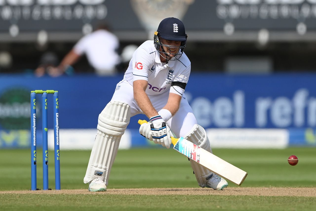 Joe Root rolled out the reverse-ramp after tea, England vs Australia, 1st Ashes Test, Edgbaston, 1st day, June 16, 2023