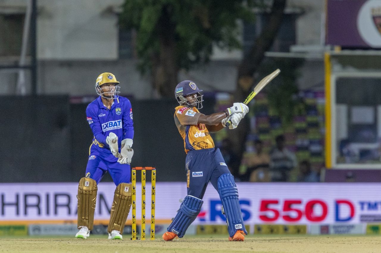 Nellai Royal Kings' G Ajitesh struck the first century of TNPL 2023, Lyca Kovai Kings vs Nellai Royal Kings, TNPL 2023, Coimbatore, June 17, 2023