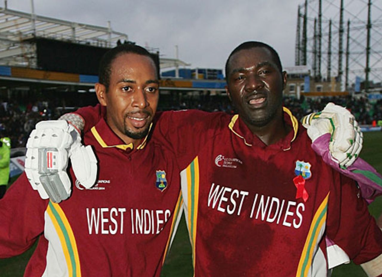 Courtney Browne and Ian Bradshaw, ICC Champions Trophy, September 25 2004