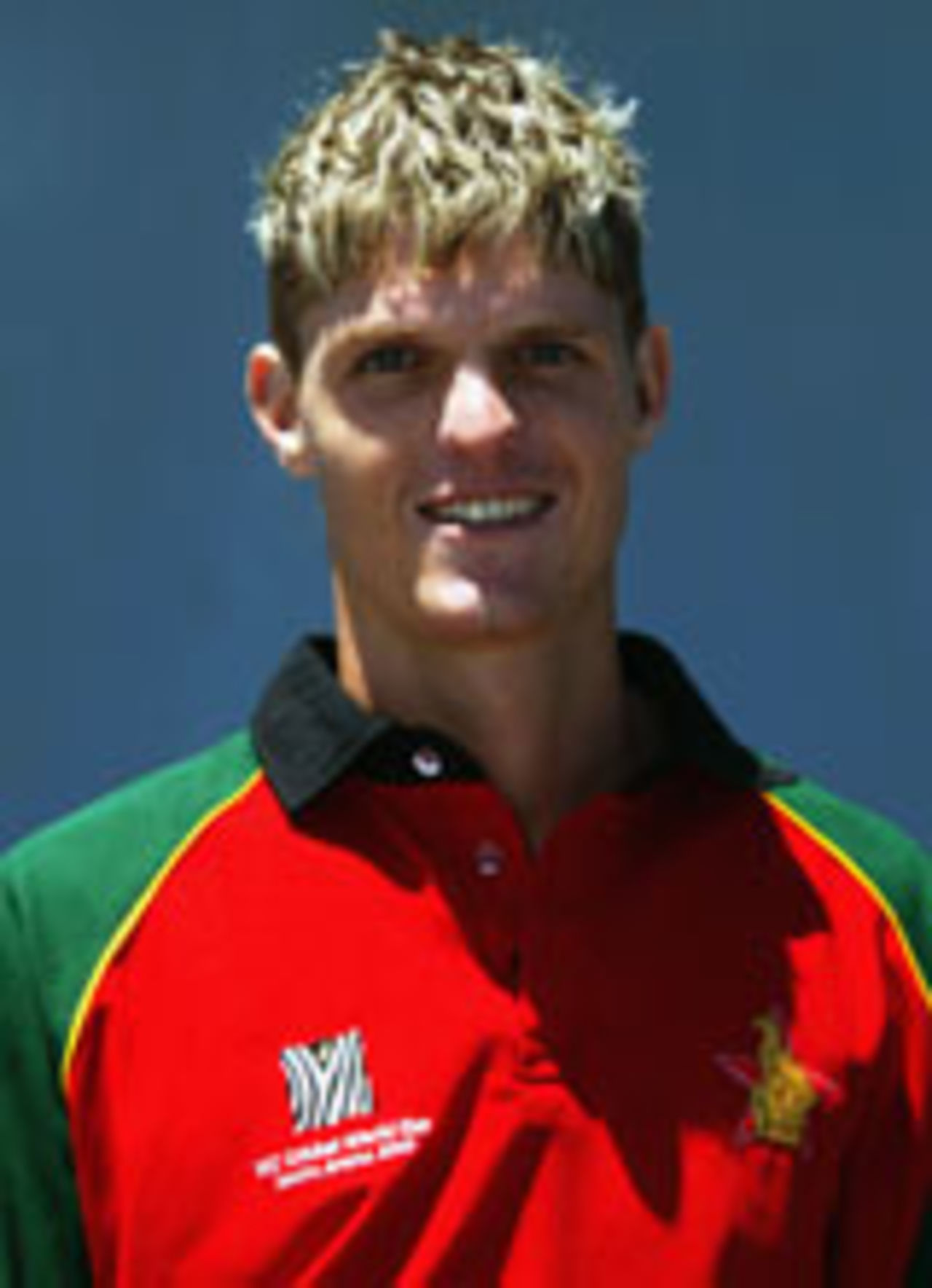 Mark Vermeulen at the World Cup, February 2003