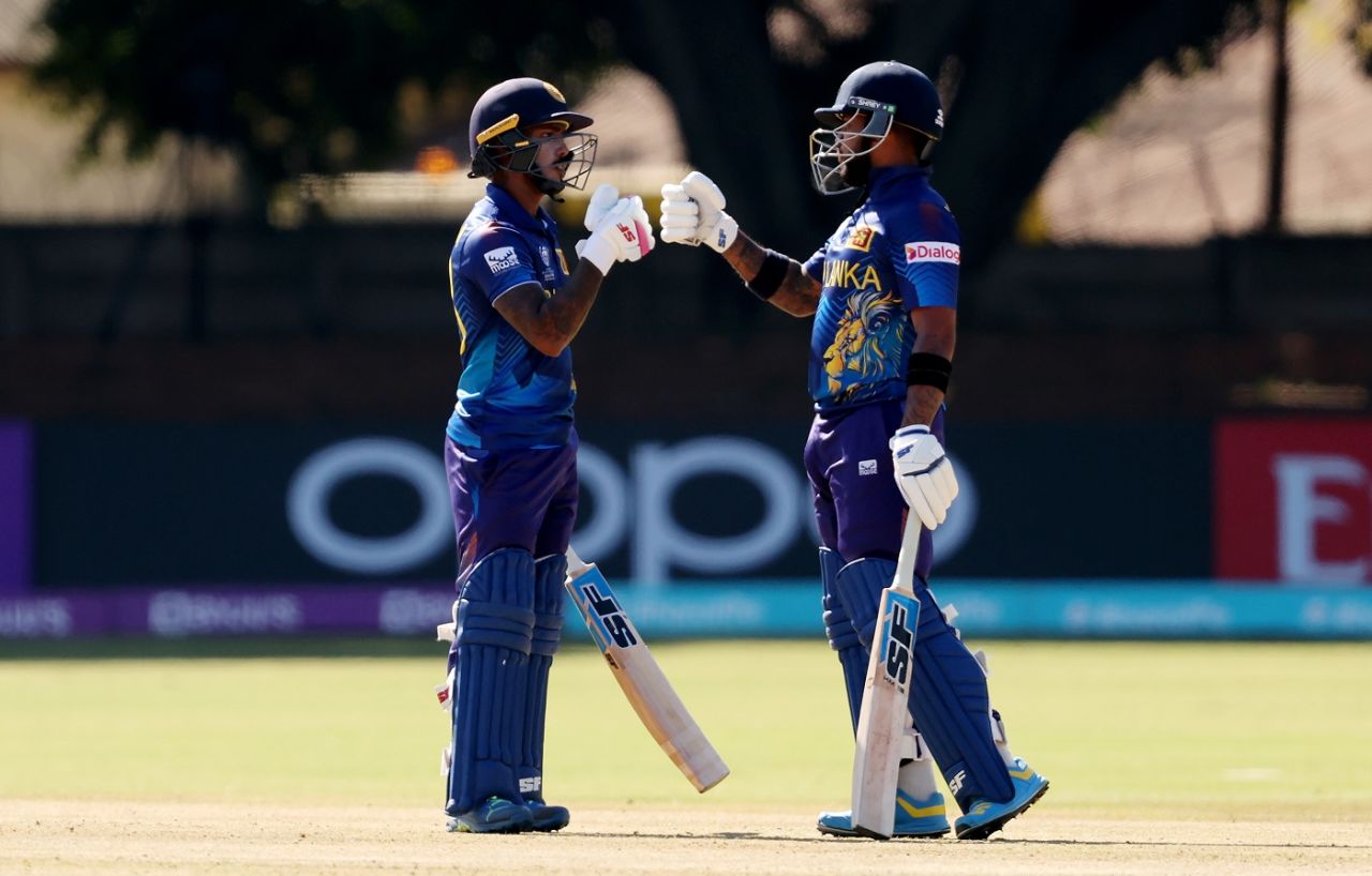 Pathum Nissanka and Kusal Mendis added 43 for the second wicket, Sri Lanka vs UAE, ICC Cricket World Cup Qualifier, Bulawayo, June 19, 2023