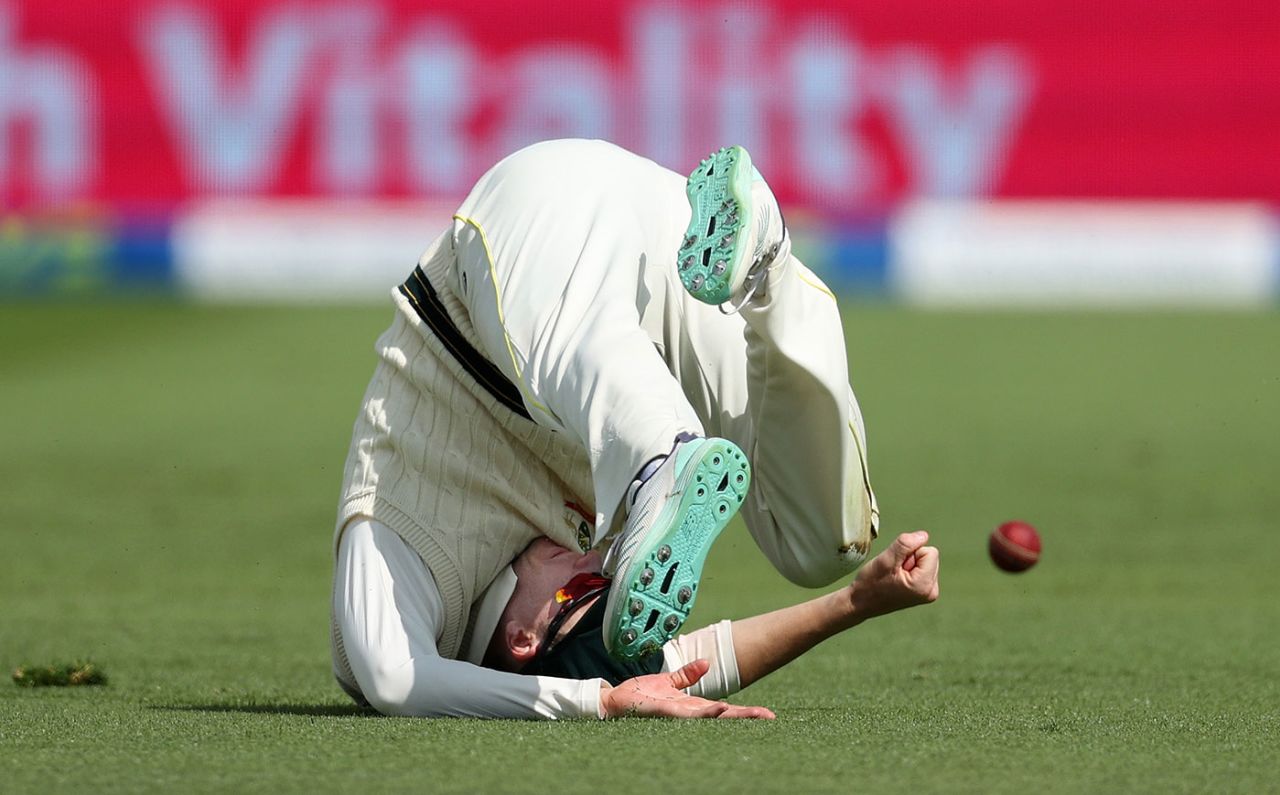 Steven Smith gets into an awkward position, England vs Australia, 1st Ashes Test, Edgbaston, 4th day, June 19, 2023