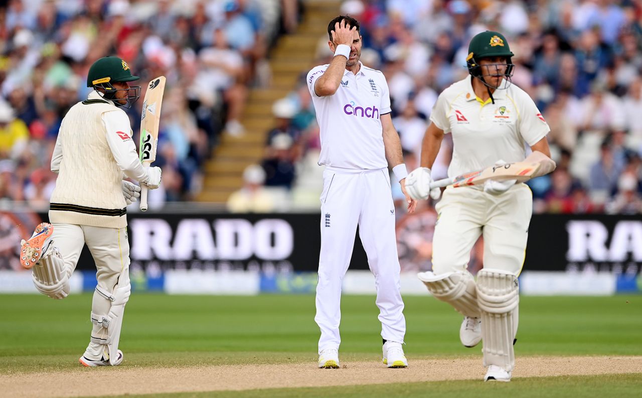 Usman Khawaja and Scott Boland resumed their partnership, England vs Australia, 1st Ashes Test, Edgbaston, 5th day, June 20, 2023