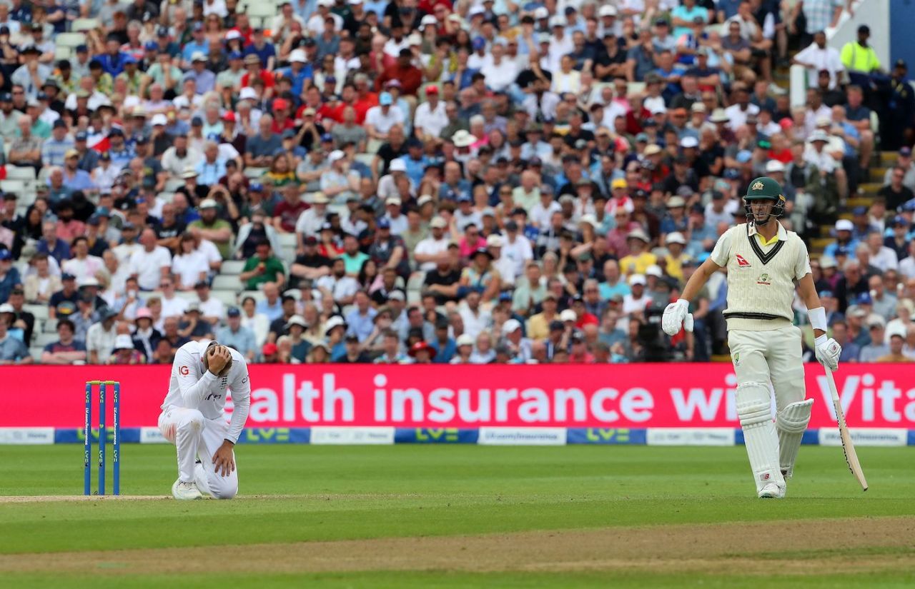 Joe Root and Pat Cummins express contrasting emotions, England vs Australia, 1st Ashes Test, Edgbaston, 5th day, June 20, 2023