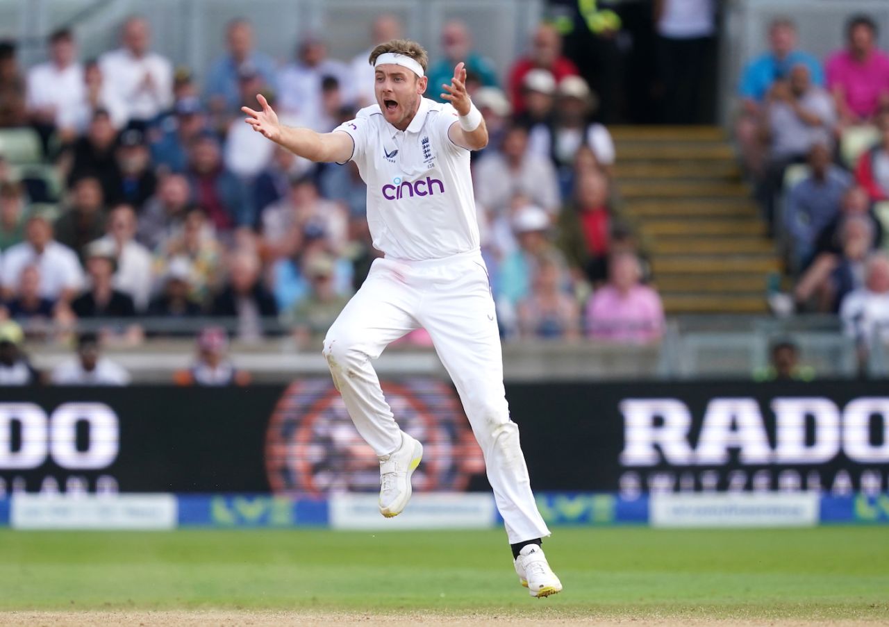 Stuart Broad's theatrics were amplified by a tense situation, England vs Australia, 1st Ashes Test, Edgbaston, 5th day, June 20, 2023