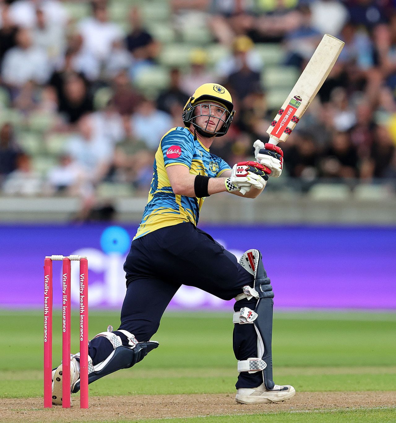 Dan Mousley powered Birmingham with 51 off 25 balls, Birmingham vs Worcestershire, T20 Blast, North Group, Edgbaston, June 23, 2023