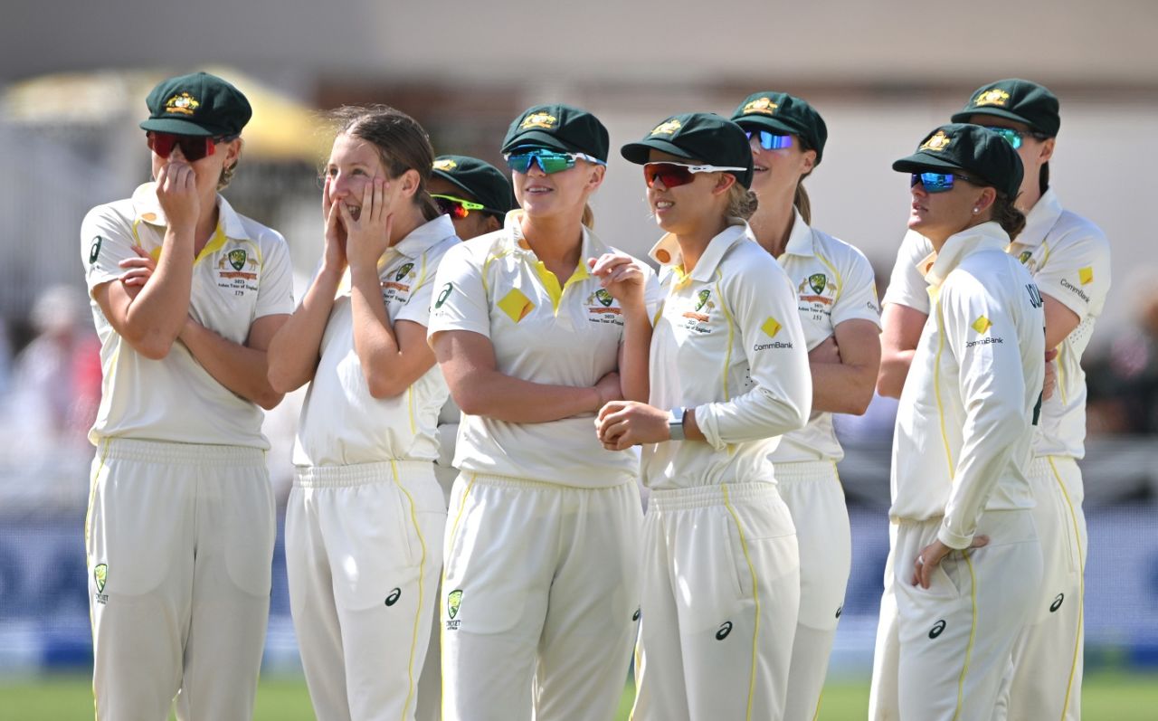 Darcie Brown and Australia were denied a wicket by the DRS, England vs Australia, Only Test, Women's Ashes, Nottingham, 3rd day, June 24, 2023