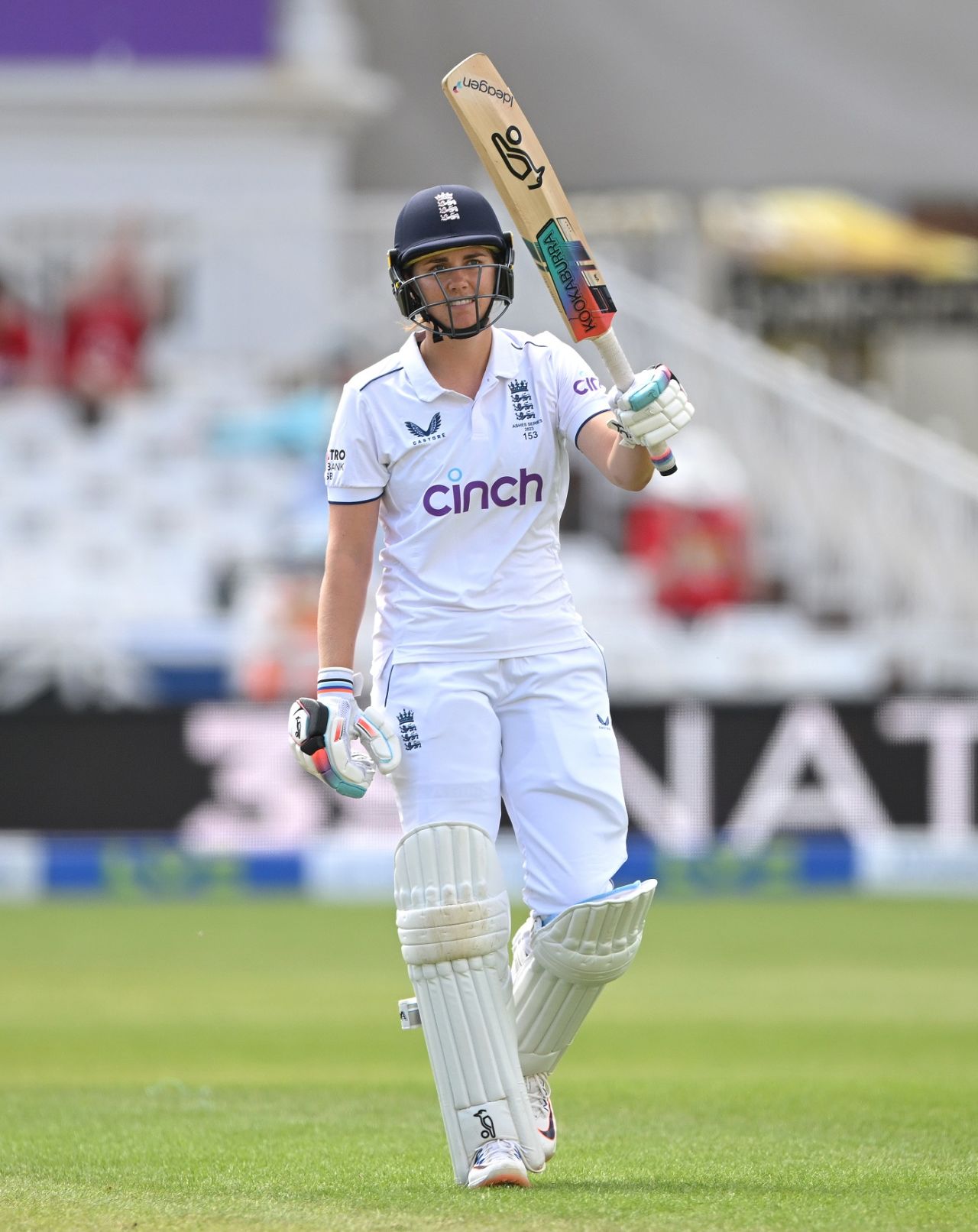 Nat Sciver-Brunt brought up a 70-ball half-century, England vs Australia, Only Test, Women's Ashes, Nottingham, 3rd day, June 24, 2023